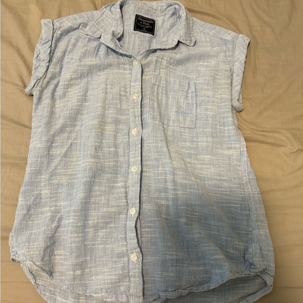 Abercrombie & Fitch Light Blue Shirt